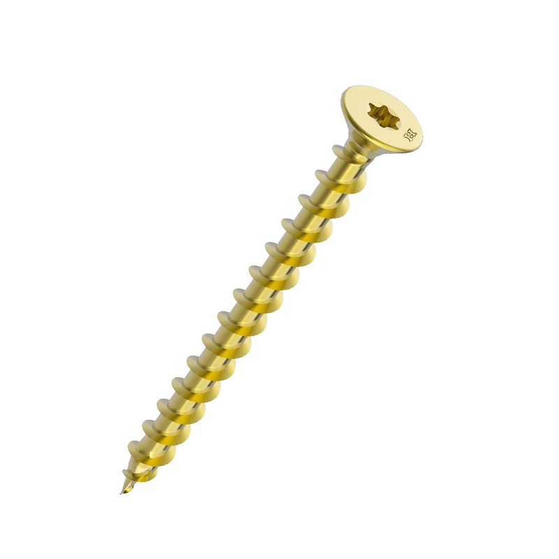 Gold-plated screws